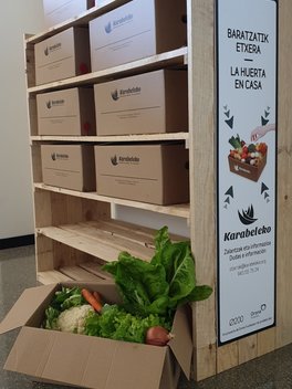 Cajas de verduras frescas Karabeleko