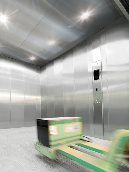 Ascenseurs pour les grandes charges