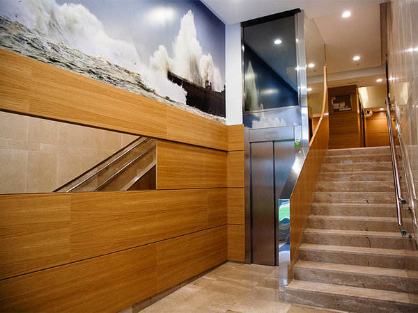 Cota cero edificio residencial